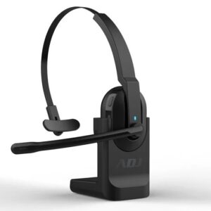 Cuffia C/Mic+Bt C/Charging Base Adj Per Call Center/Ufficio/46 Ore Ripr