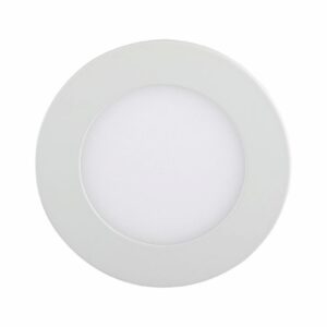 V-TAC Mini Pannello LED 3W Montaggio ad Incasso Rotondo Colore Bianco 2700K