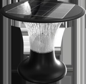 V-TAC Lampada LED Solare 15W da Terra Batteria LiFePO4 3.2V Colore Nero CCT: 6000K+4000K IP65