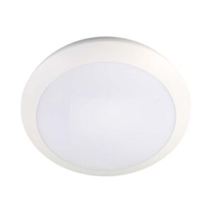 V-TAC Plafoniera LED Rotonda 20W con Sensore Microonde d: 300mm h: 87mm CCT Regolabile IP66