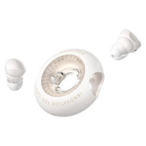 Cuffie Vention Tiny T17 Bluetooth 5.3 con custodia di ricarica - True Wireless - Durata della batteria di 6 ore - LED - Beige