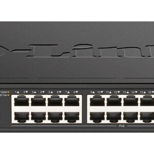 Switch semigestibile D-Link 24 porte Gigabit PoE 370 W + 2 porte combinate