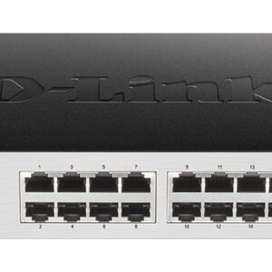 D-Link GO-SW-16G Non gestito L2 Gigabit Ethernet (10/100/1000) 1U Nero