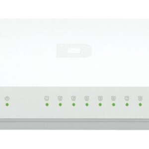D-Link GO-SW-8G/E switch di rete Non gestito Gigabit Ethernet (10/100/1000) Bianco