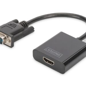 Adattatore Pc Vga - Monitor Hdmi Con Audio Digitus