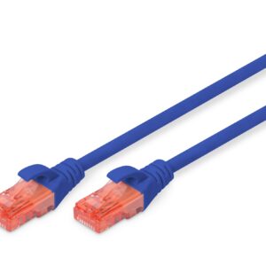 Cavo Rete Utp Cat 6 Non Schermato Mt 1 Blu