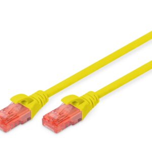 Cavo Rete Utp Cat. 6 Non Schermato Lszh Mt. 1 Giallo