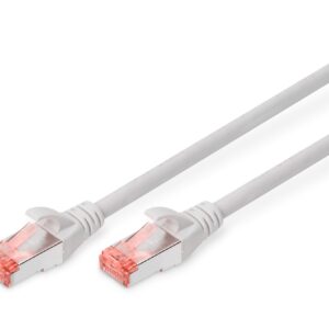 Cavo Rete S-Ftp Cat.6 Doppia Schermatura Ls0H Colore Grigio Mt. 0,25