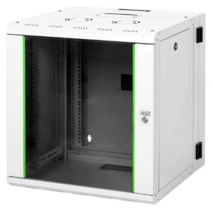 Armadio 12 Unità Da Muro Linea Soho (A)624 X (L)600 X (P)610 Mm. Con Doppia Sezione Colore Grigio Chiaro Ral7035