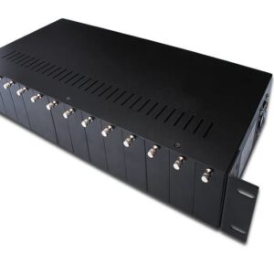 Chassis 19 Per 14 Media Converter Alimentato