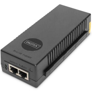 Iniettore 10 Poe+ Ethernet Gigabit, 802.3At Pin Di Alimentazione: 3/6(+), 1/2(-), 30W