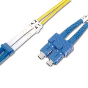 Cavo Fibra Ottica Lc A Sc Monomode Duplex 9/125 Mt.5