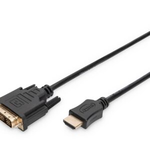 Cavo Hdmi 19 Poli Tipo A Maschio - Dvi-D 18+1 Poli Maschio Mt. 3