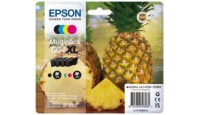 Confezione da 4 cartucce d inchiostro originali Epson 604XL - C13T10H64010