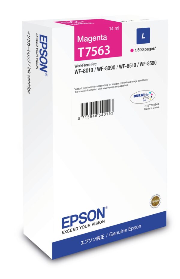 Epson Cart. Ink Magenta L Per Wf-80Xx Wf-85Xx