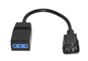 Cavo Per Gruppi Di Continuita  Con 1 Femmina Tripolare 10A - 1 Connettore Maschio C14