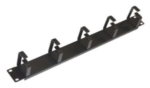 Armadio Rack Raccoglicavi 19 5 Anelli Nero In Metallo