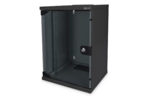 Armadio Rack 10 9 Unita  In Acciaio Colore Nero