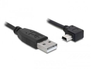 Cavo Usb Maschio - Usb Mini B Maschio Angolo 90° Mt 0,5