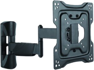 Value Braccio Tv A Muro, Black, 5 Joints, 25 Kg