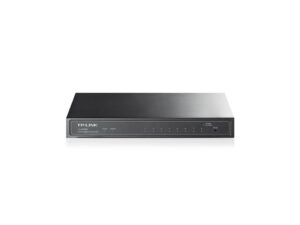 TP-Link T1500G-8T(TL-SG2008) Gestito L2 Gigabit Ethernet (10/100/1000) Supporto Power over Ethernet (PoE) Nero