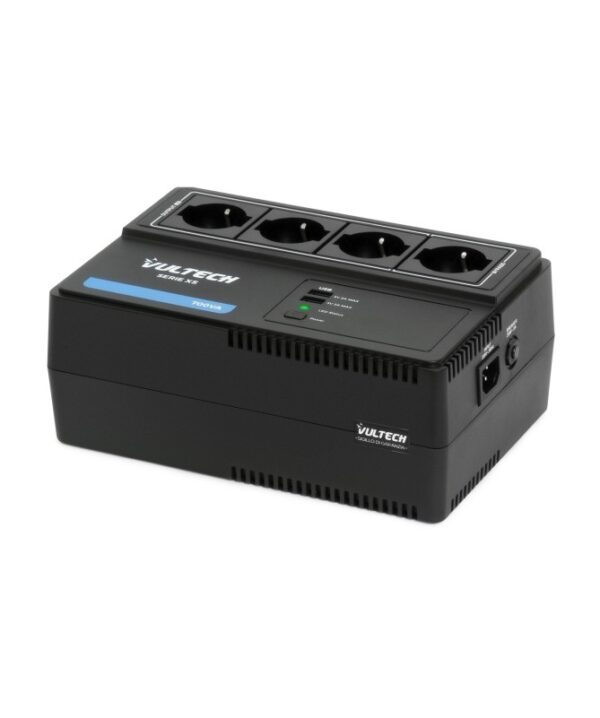 Vultech Ups 700Va Xs Line Interactive Con Onda Pseudosinuosidale 2 Usb Con Software