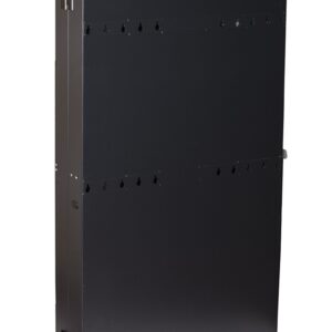Armadio Rack Da Muro Verticale 2U 650X1082X115  Colore Nero Per Server Profondi Fino A 92 Cm