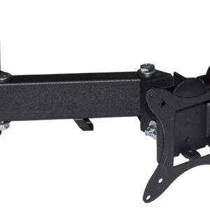 Braccio A Muro Con 2 Snodi Per Tv Led/Lcd Da 13 A 37 Fino A 15Kg E Vesa 100X100