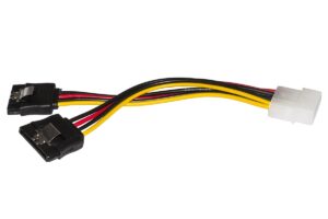 Cavo Splitter 1 X Molex Maschio - 2 X Sata Femmina Cm 15