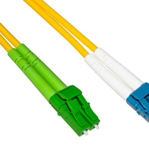Cavo Fibra Ottica Lc Apc A Lc Upc Singlemode Duplex  Mt.1