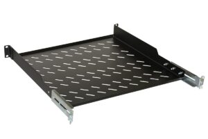Ripiano Per Armadio 19 1 Unita' Profondita' 450 Mm. (Universale) 4 Attacchi (Frontale+Posteriore) Colore Nero