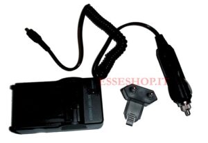 Caricabatteria per JVC BN-V408 / V416 / V428 da auto / rete