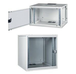 Armadio Rack 19" 09U Profondita' 450 Mm Da Assemblare Grigio Disassemblato Serie Eavi
