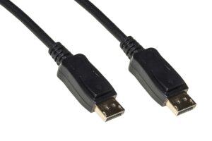 Cavo Displayport 2.0 8K@30Hz 4:4:4 Contatti Dorati Maschio/Maschio Uhbr10 10G Mt 1