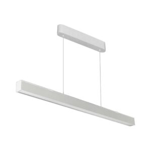 V-TAC Plafoniera LED Chip Samsung a Sospensione 40W Lineare Colore Bianco 3in1