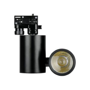 V-TAC Faretto LED da Binario 15W Colore Nero 6400K CRI>95