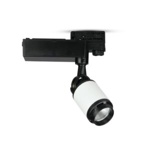 V-TAC Faretto LED da Binario 10W Colore Nero e Bianco 6000K