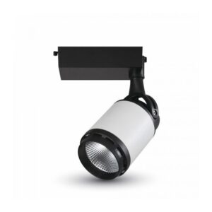 V-TAC Faretto LED da Binario 25W Colore Nero e Bianco 6000K