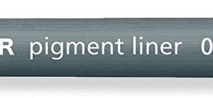 Staedtler Pigment Liner 308 Marcatore calibrato - Linea da 0,5 mm - Asciugatura rapida - Marrone