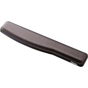 Fellowes Premium Gel Keyboard Wrist Rest - Angolo e altezza regolabili - Superficie in poliestere - Grafite