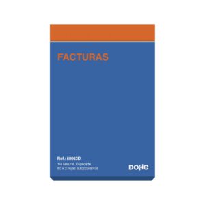 Dohe libretto fatture - Natural Room - Fogli autocopianti 50x2 - Duplicato