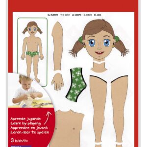 Gomet a tema corpo Apli - 156 Gomet - Sviluppati con gli educatori - Aiuta a identificare le parti del corpo - Sviluppa abilità motorie - Adesivo rimovibile - Adesivo a base d'acqua - Senza solventi - Colorato