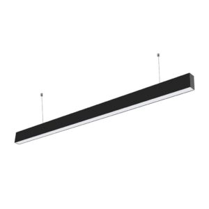 V-TAC PRO Plafoniera LED Chip Samsung a Sospensione 40W Lineare Colore Nero 6400K