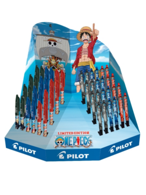 Astuccio espositivo Pilot One Piece da 24 penne a sfera Frixion + 24 penne a sfera Frixion Plus - Cancellabili - Ricaricabili - Colori assortiti