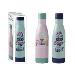 Bottiglia termica Bismark da 500 ml - Isolamento sottovuoto a doppia parete - Tappo ermetico - 2 modelli diversi