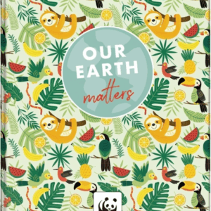 Raccoglitore ad anelli misto Dohe WWF Tropic 40 mm - Formato Folio - Copertina in cartone laminato