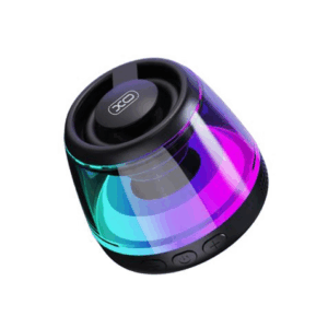 Mini altoparlante Bluetooth da tavolo XO F62 - Bluetooth 5.3 - 5 W - Base magnetica - Gancio e anello Magsafe - Illuminazione RGB - Nero