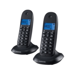Telefono cordless Motorola C1002L Dect + 1 interno - ID chiamante - Vivavoce
