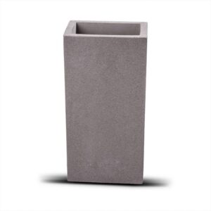 V-TAC Lampada LED da Muro Rettangolare G9 (Max 2*25W) in Cemento Colore Grigio Chiaro IP20