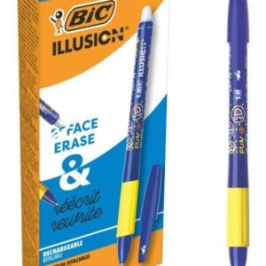 BIC Illusion Blu Penna a sfera Medio 12 pz